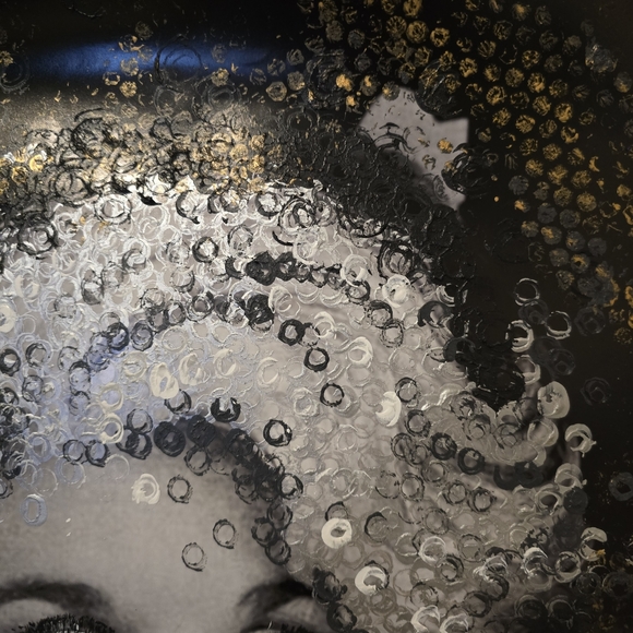 HANDCRAFTED Abstract Dolly Parton Painting HANDPAINTED HANDMADE Wall Art Decor - Picture 7 of 17